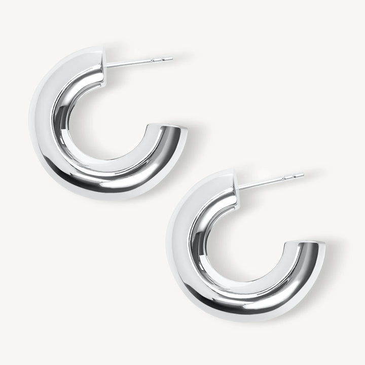 Chunky Statement Hoop Earrings