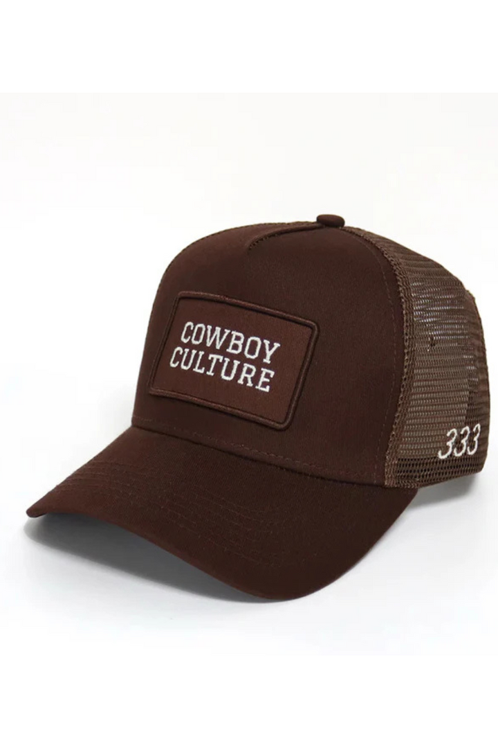 COWBOY CULTURE PATCH HAT