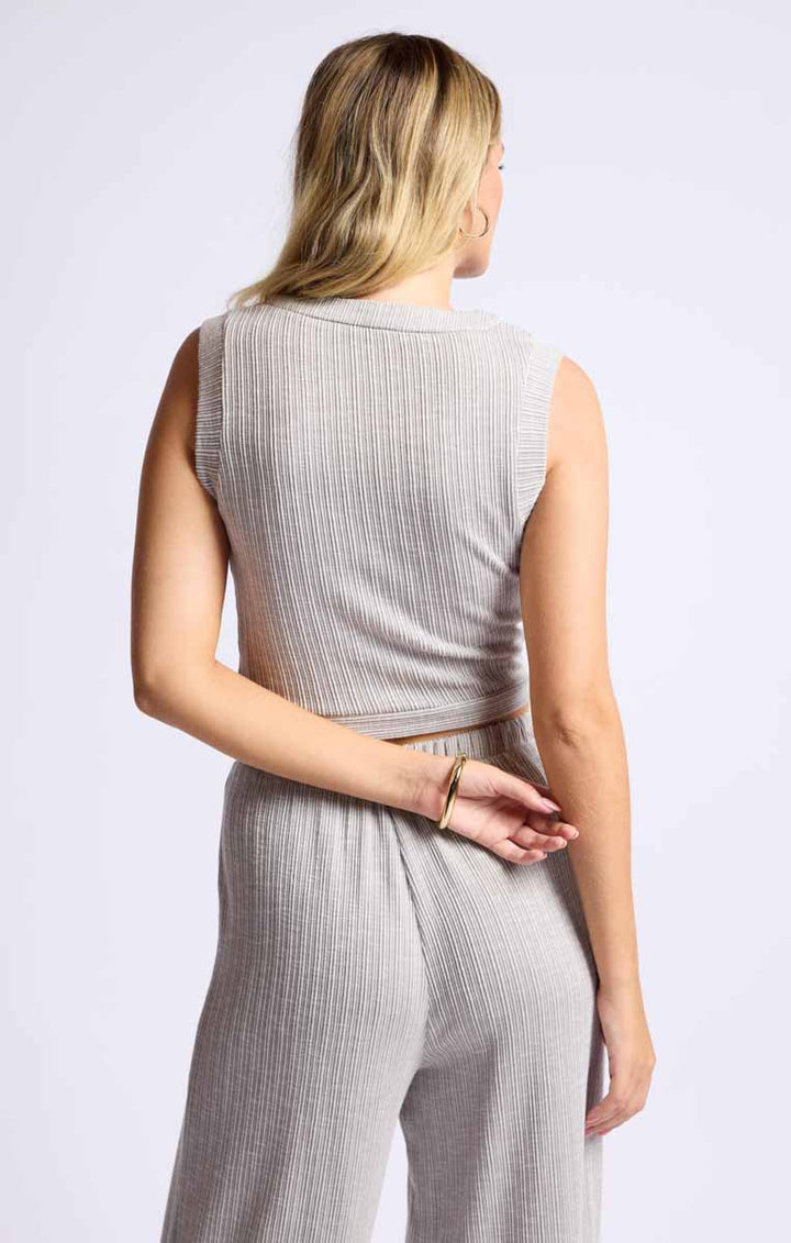 Fresh Air Rib Knit Vest