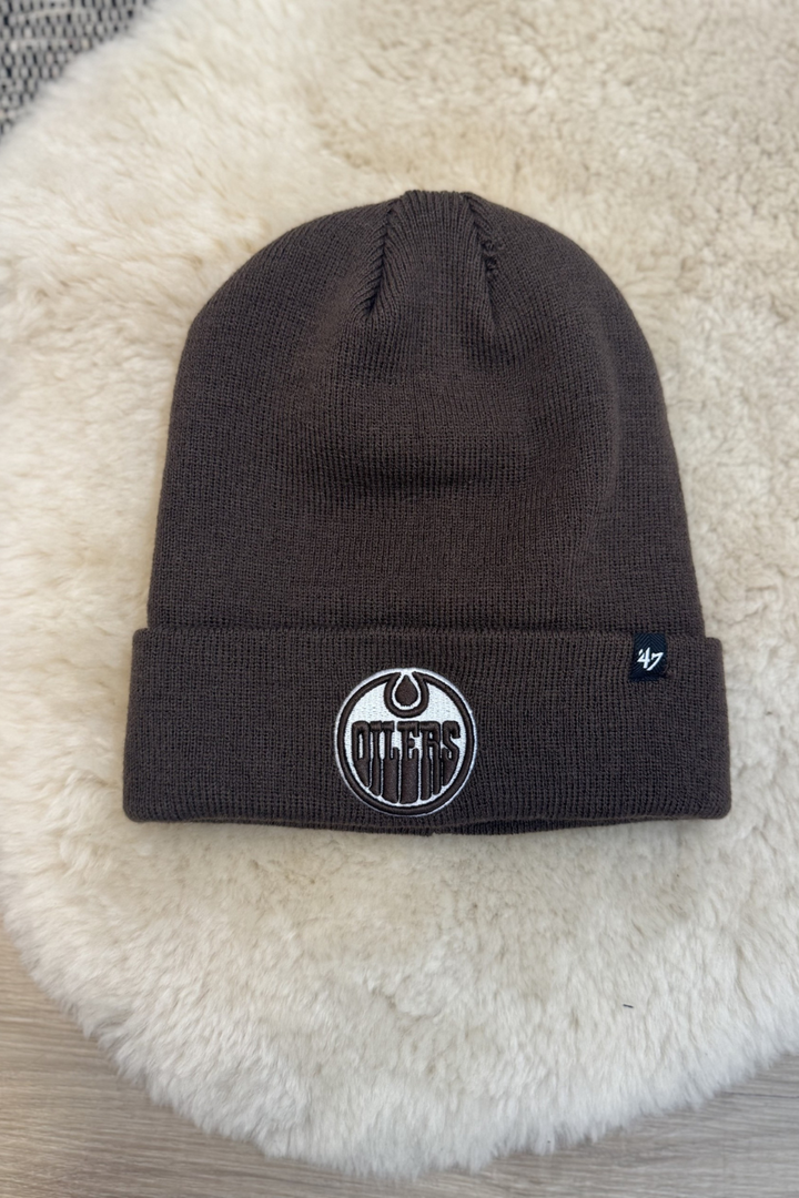 '47 NHL Edmonton Raised Cuffed Knit Hat