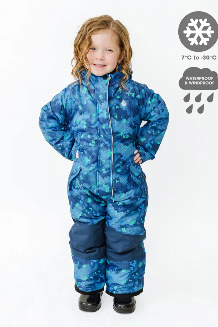 Snowrider One Piece Snowsuit - Pixel Peak