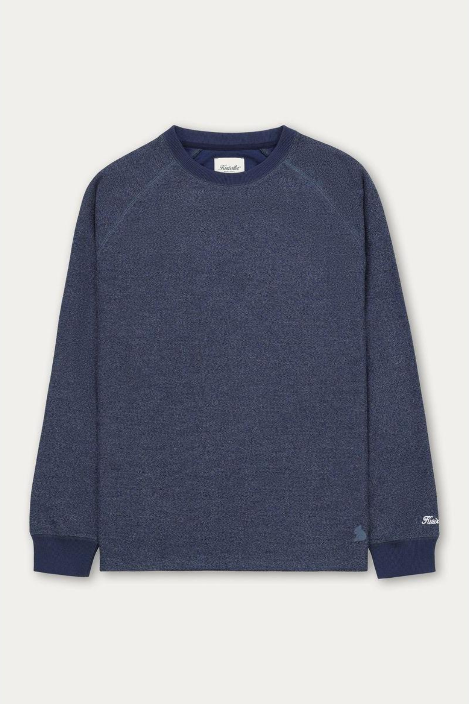 Marled Thermal in Navy