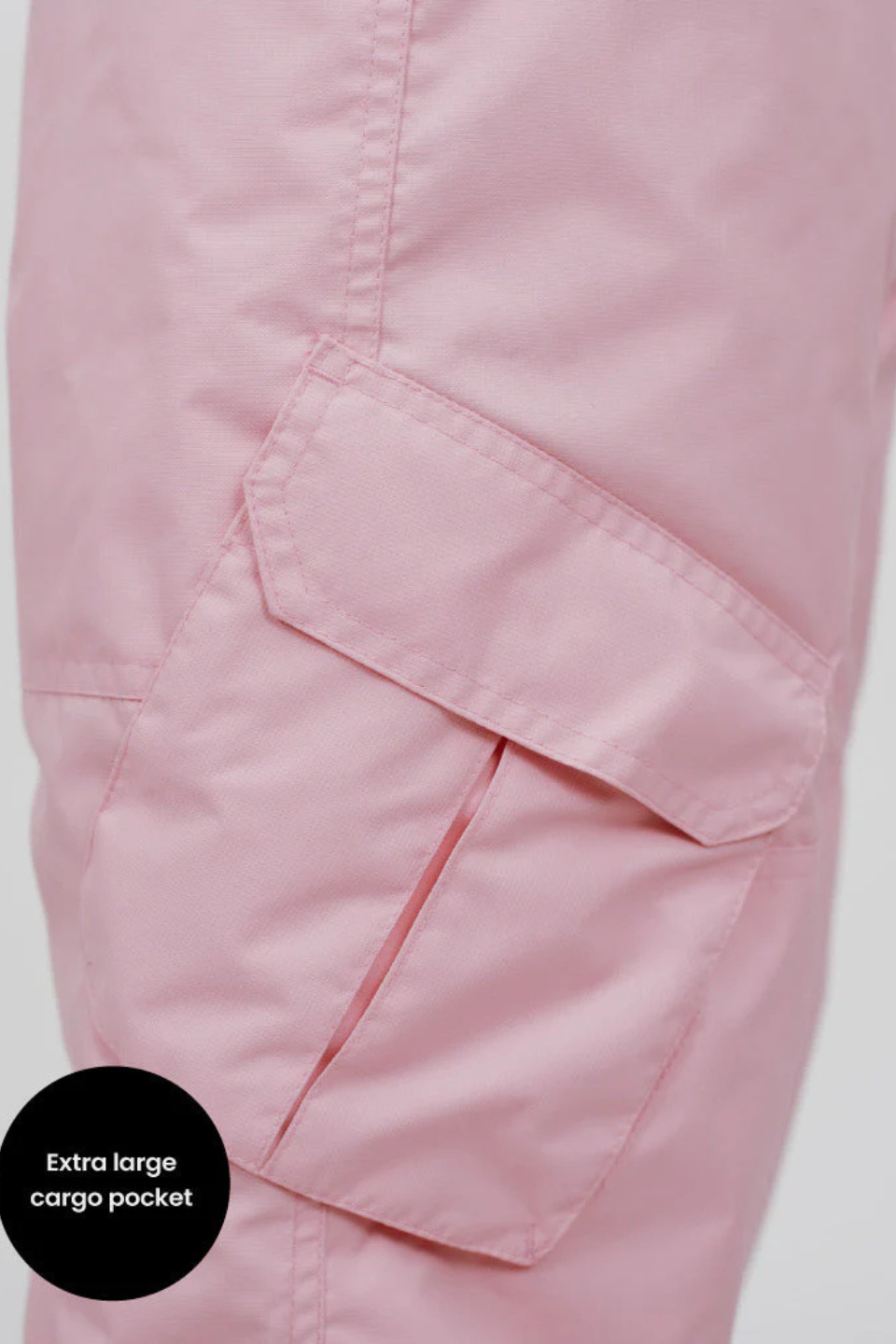 Snowrider Convertible Ski Overalls - Dusky Pink