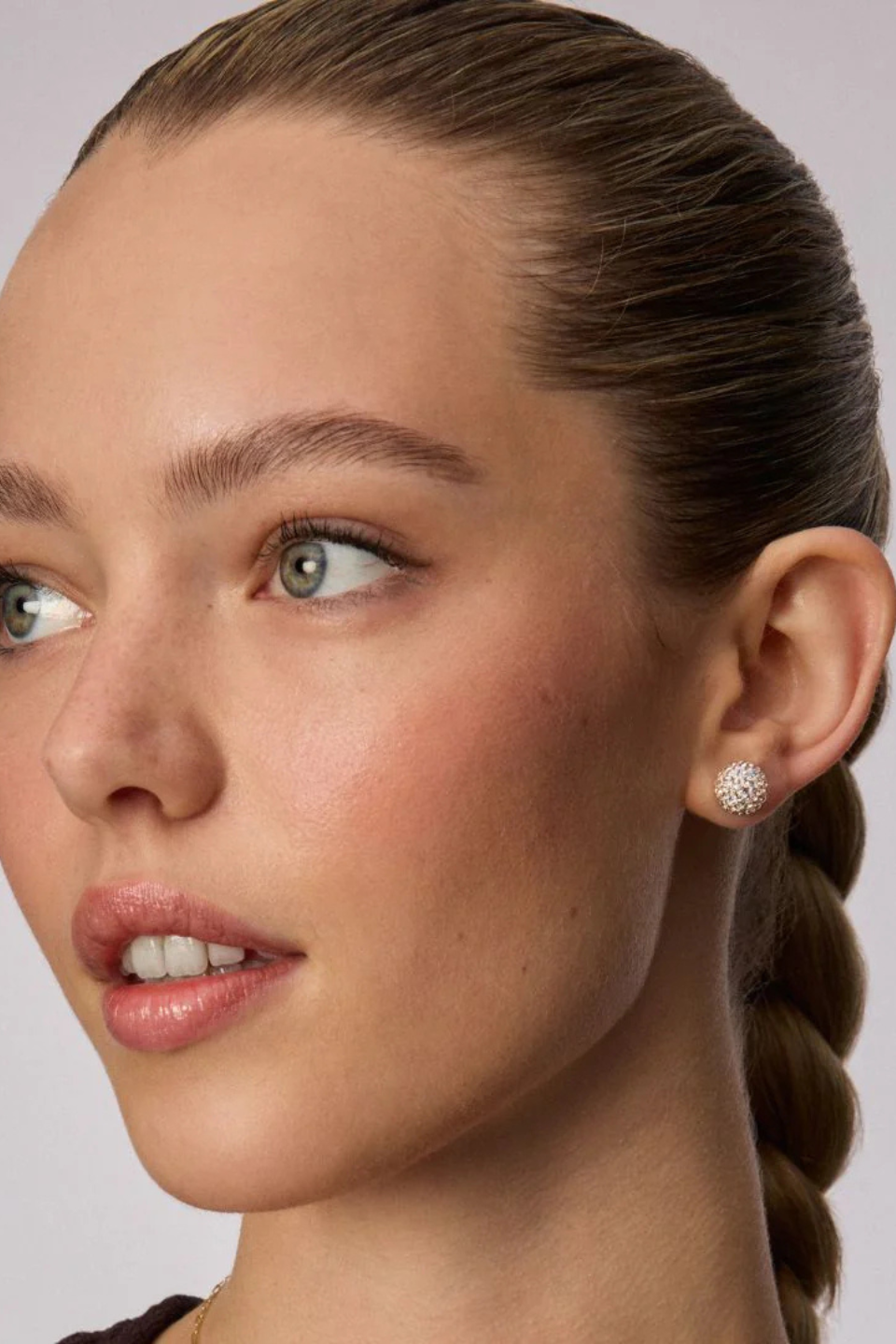 Champagne Sparkle Ball™ Medium Stud Earrings