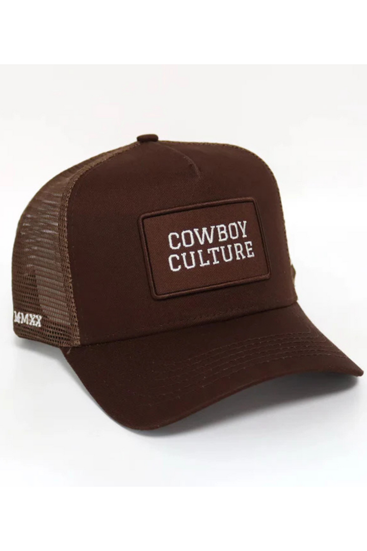 COWBOY CULTURE PATCH HAT