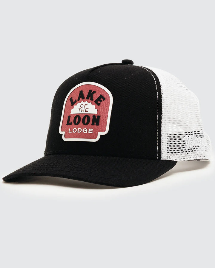 Lake of The Loon Lodge Trucker Hat