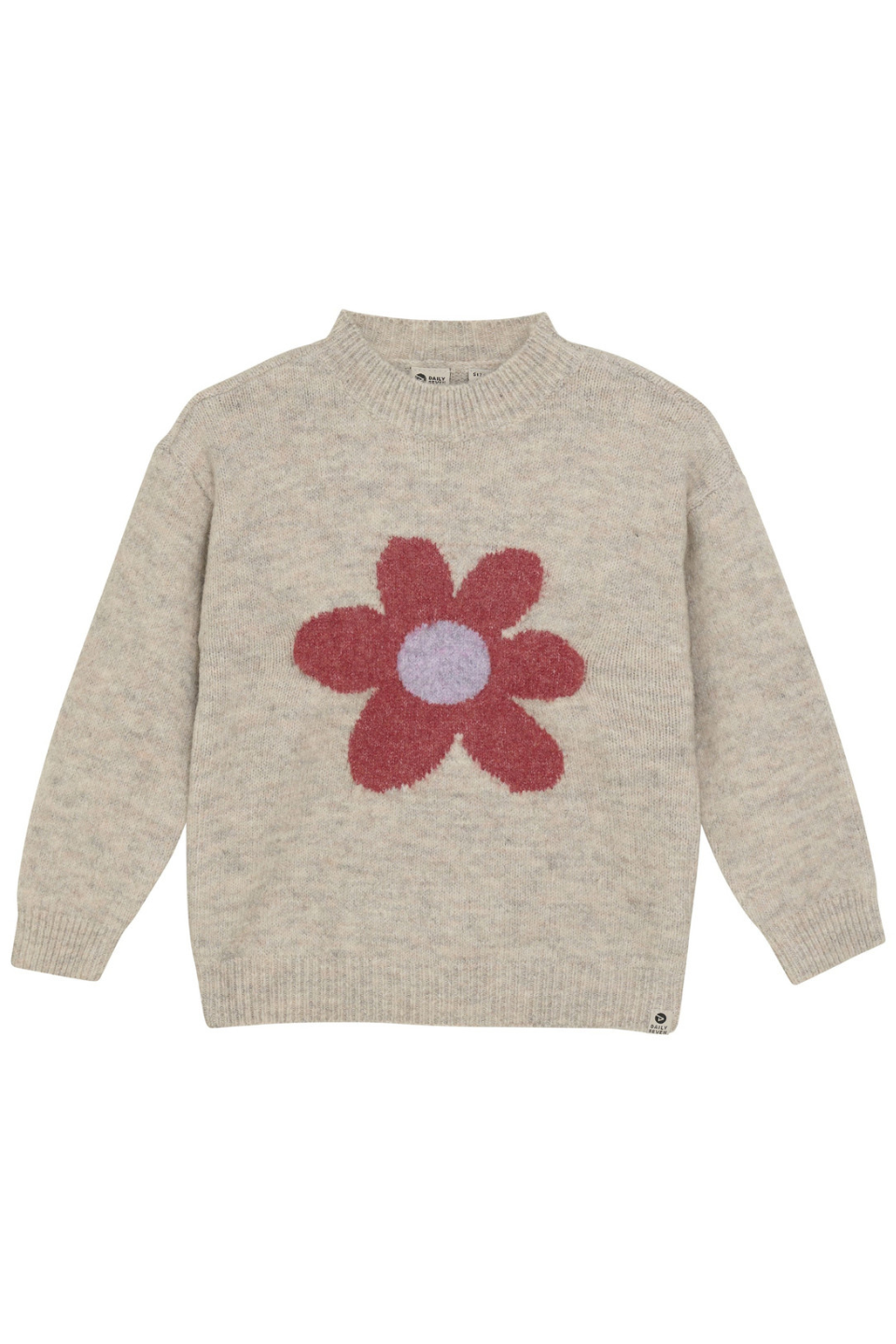 Knitted Flower Sweater