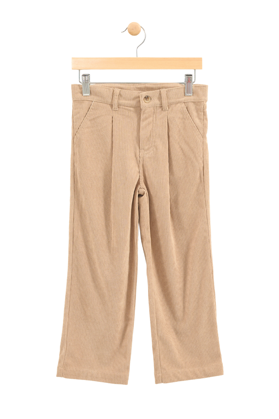 Corduroy Wide-Leg Pants