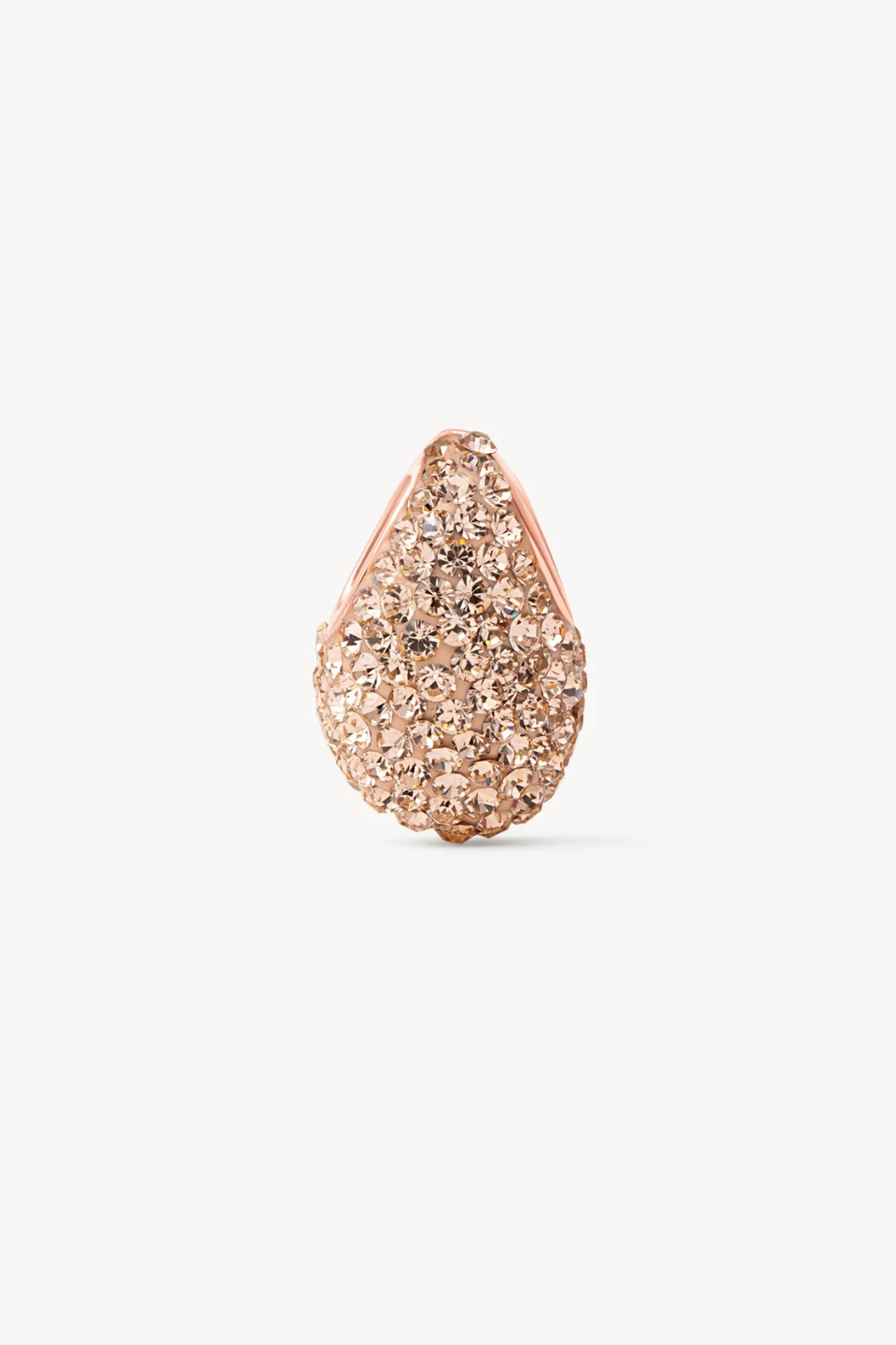 Sparkle Mini Drop Charm in Rose Gold