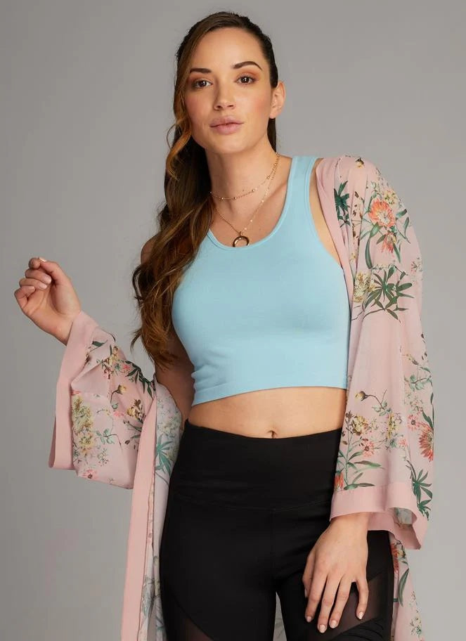 Bamboo Crop Tank Top