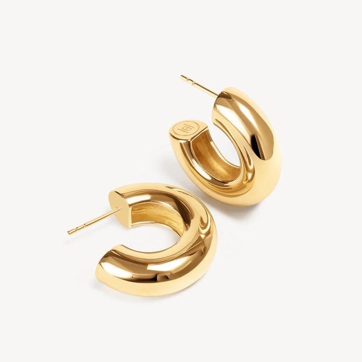 Chunky Statement Hoop Earrings