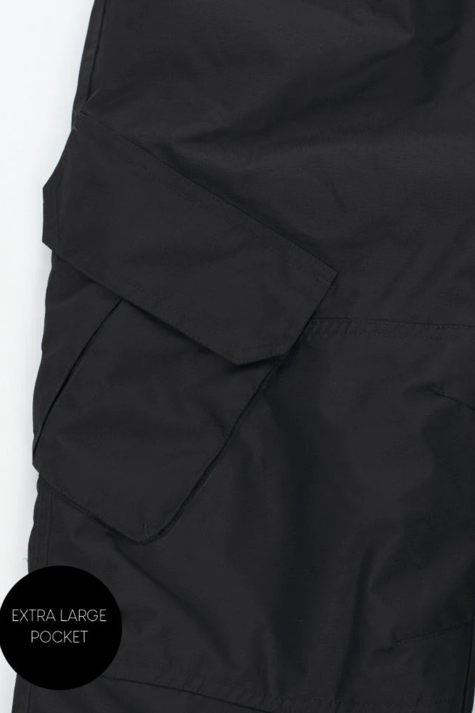 Snowrider Convertible Ski Overalls - Black
