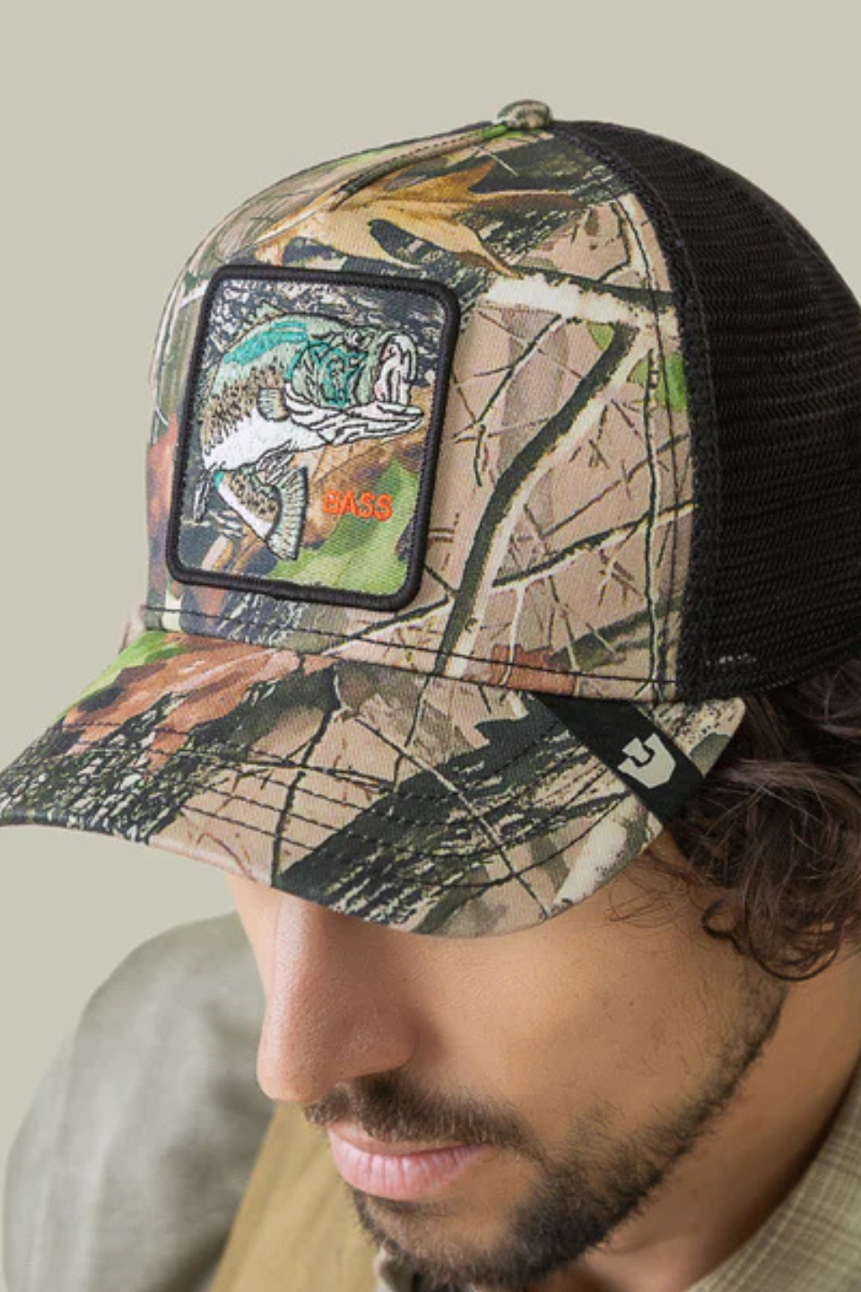 Camouflage Bass Cap