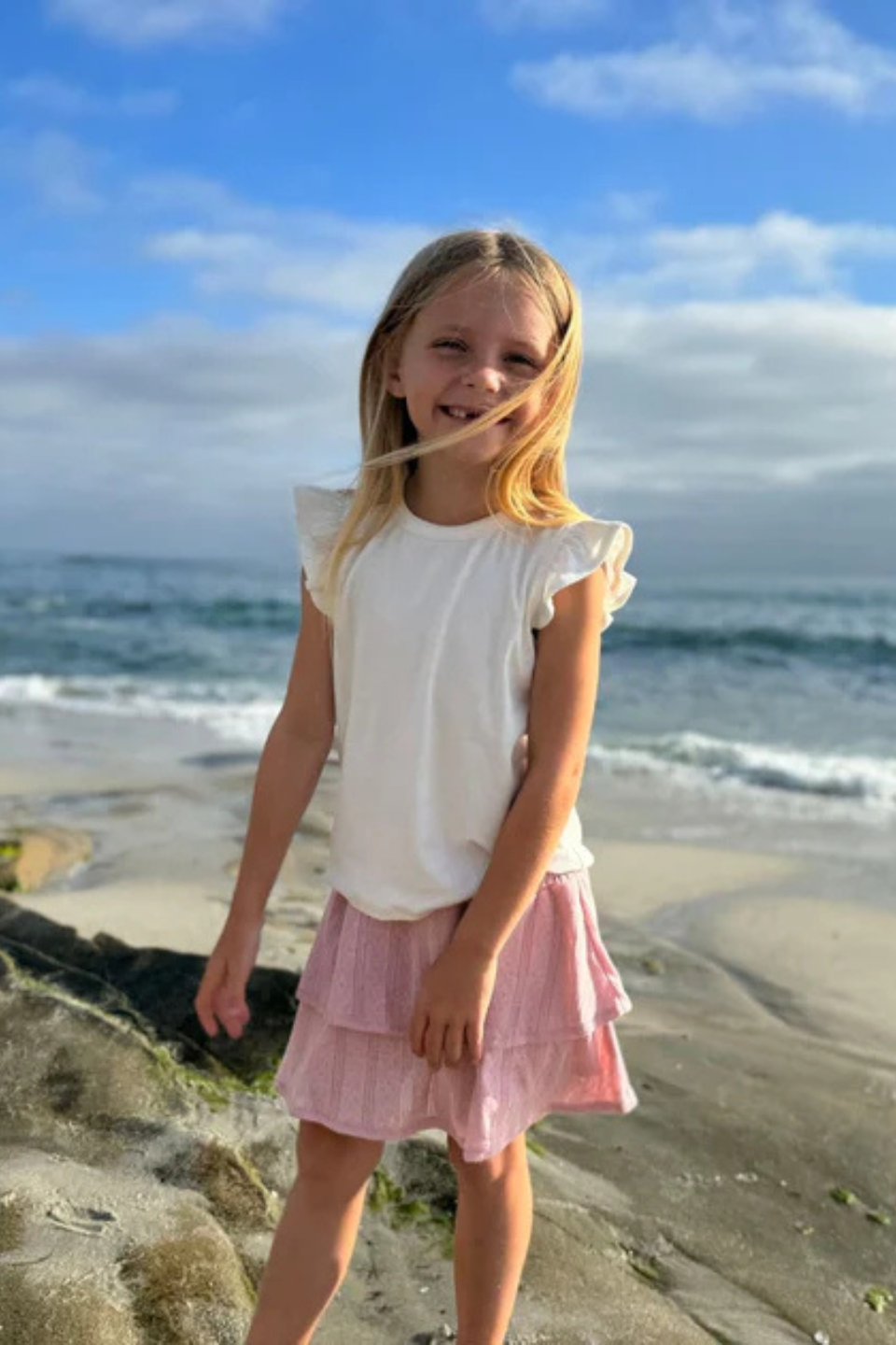 Kids Girls Skirts Hot Peppers Clothing