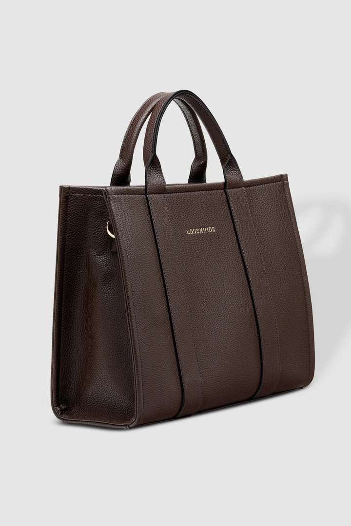 Manhattan Tote Bag in Chocolate