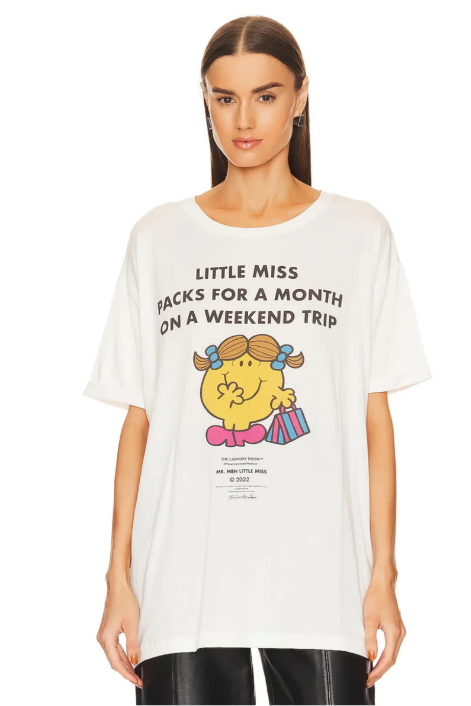 Little Miss Weekend Trip Oversized Tee