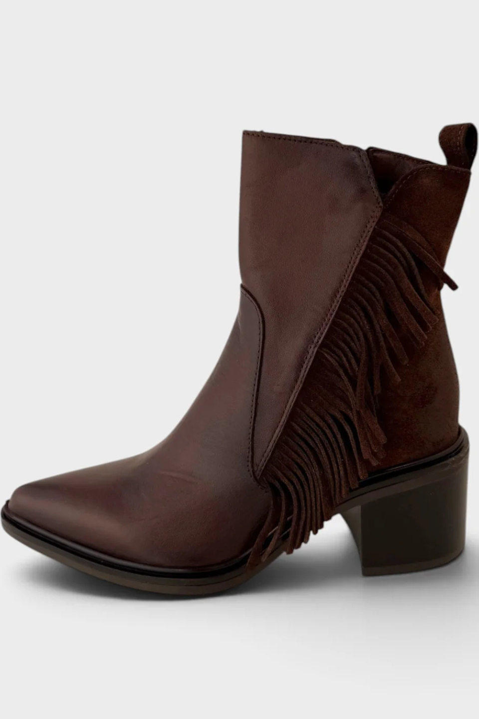 MJUS Chocolate Brown Leather Boot