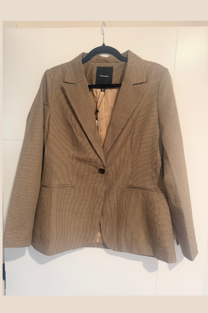 Vero Moda Kanva Houndstooth Blazer