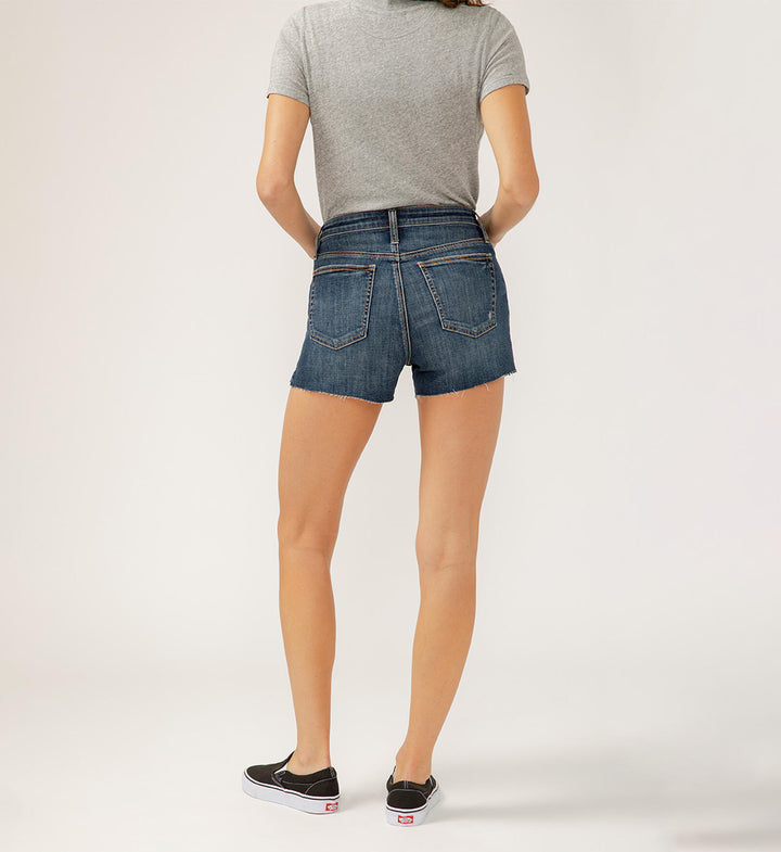 Beau High Rise Luxe Stretch Short
