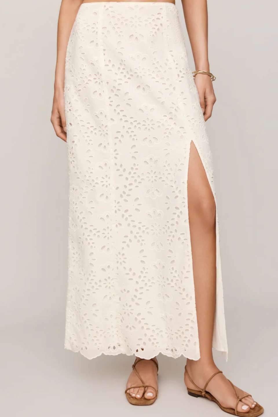 Z Supply Emrie Eyelet Maxi Skirt