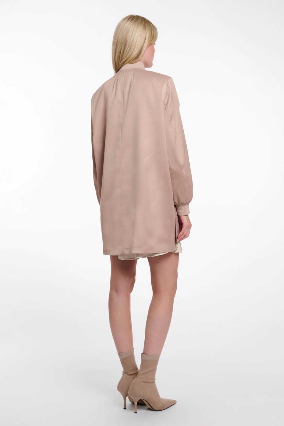 Pina long bomber jacket - Hot Peppers Clothing