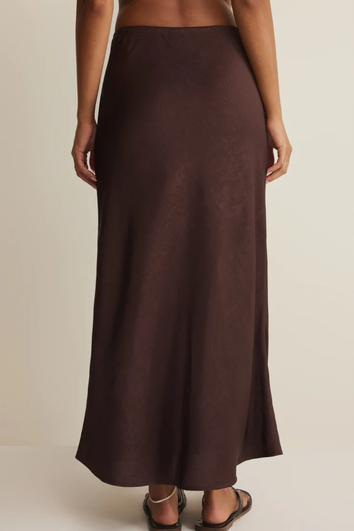 Z Supply Viva Satin Midi Skirt Z SUPPLY