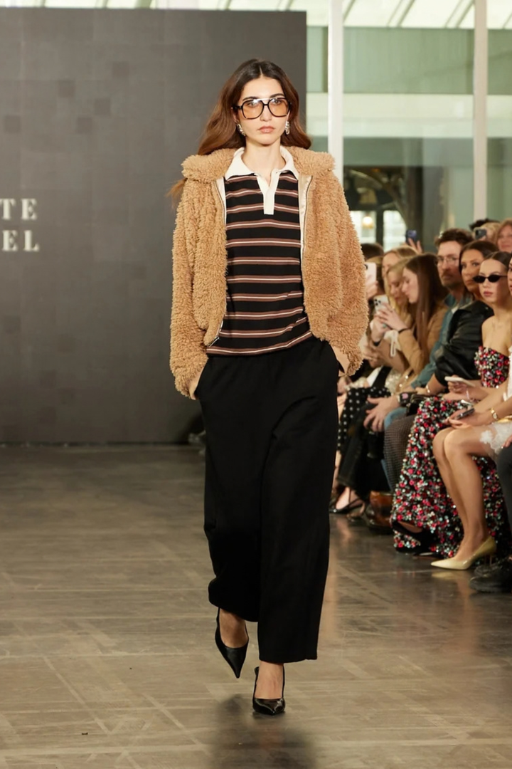 Brunette The Label Teddy Bear Sherpa Jacket