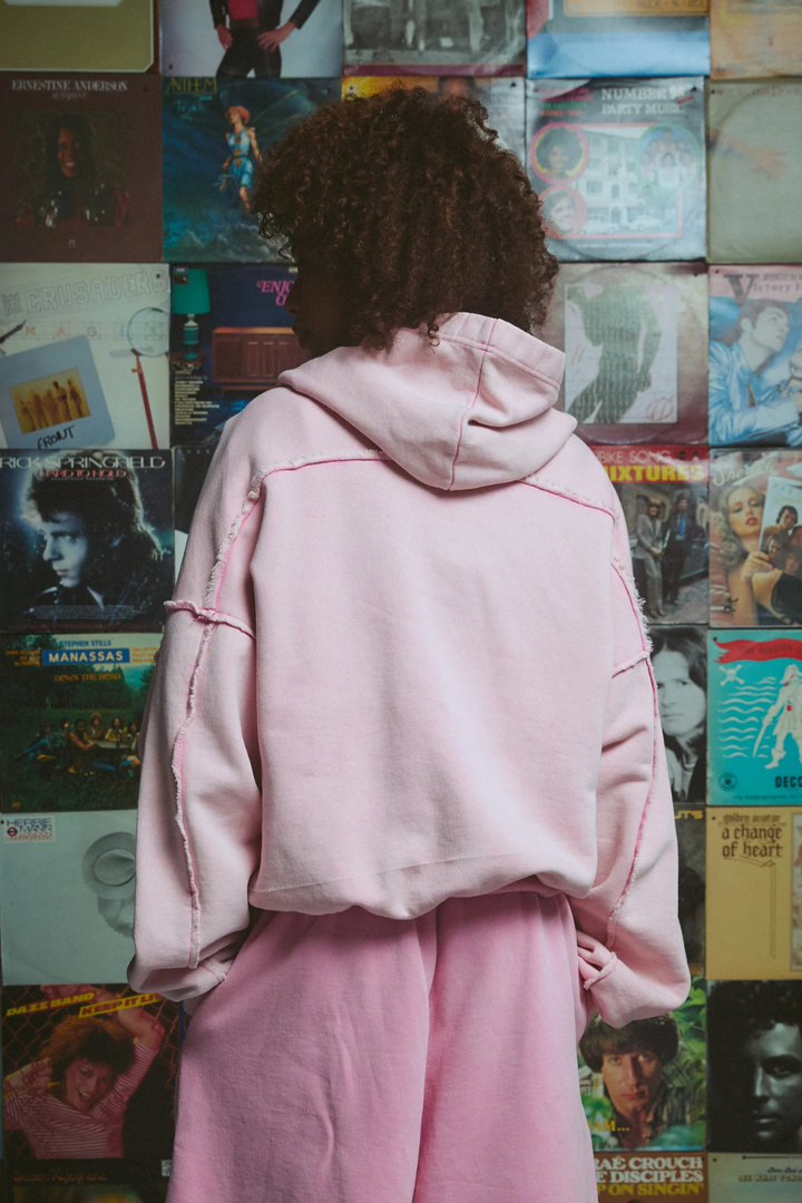 SABBI THE BASIC HOODIE - PINK