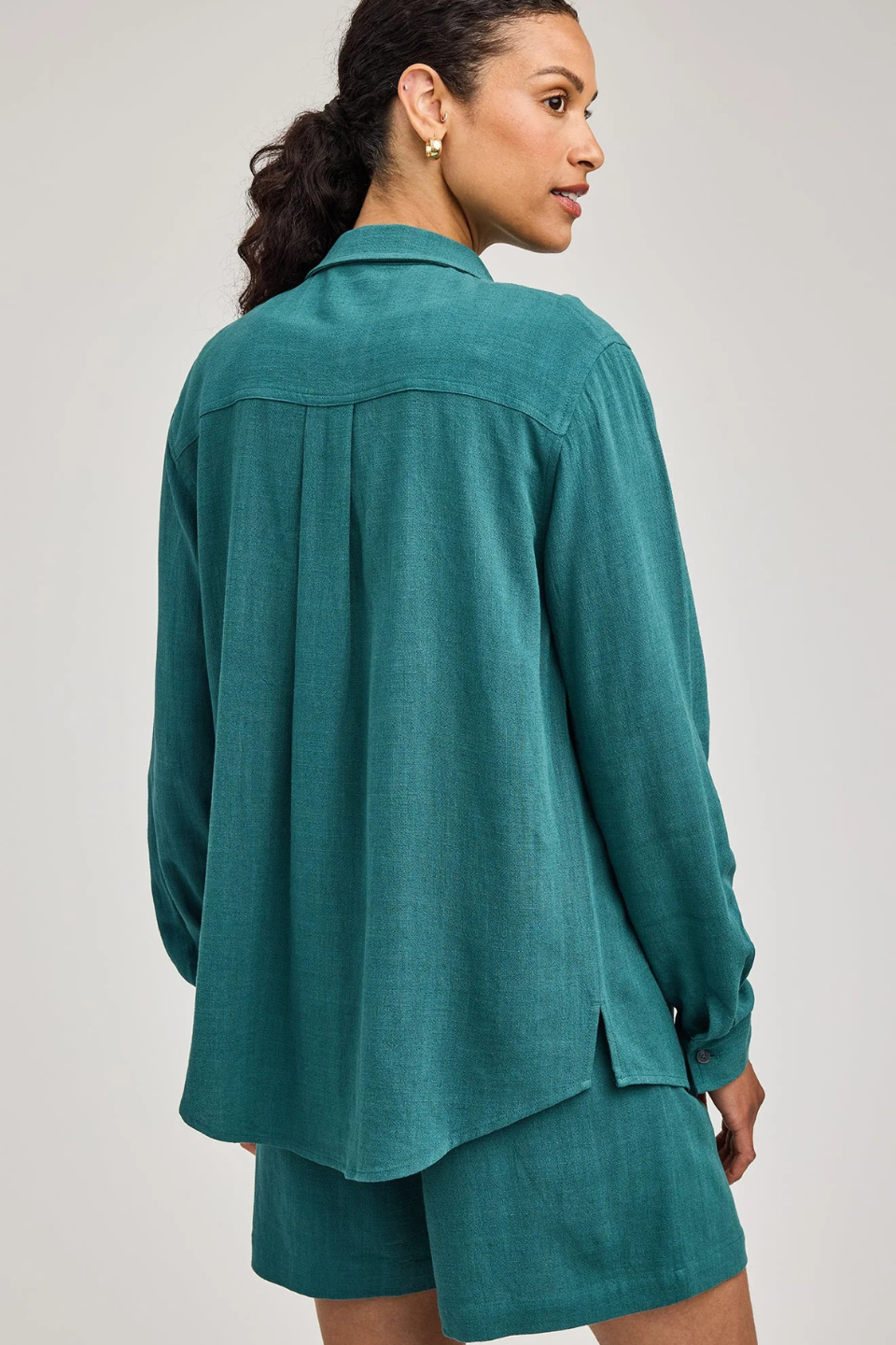 Portia Button Down Shirt - Hot Peppers Clothing