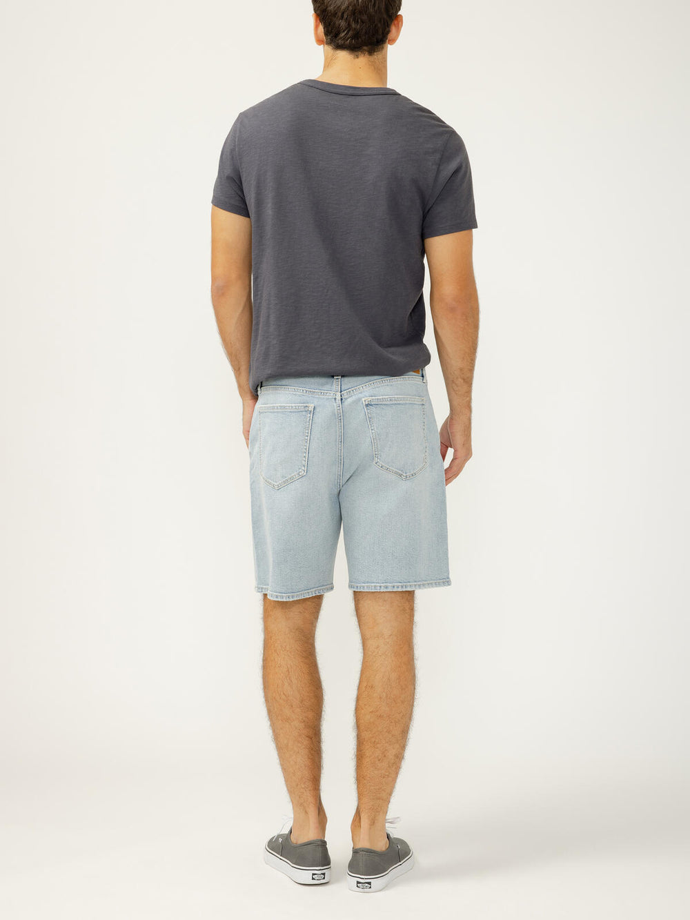 Silver Relaxed Fit Shorts SILVER