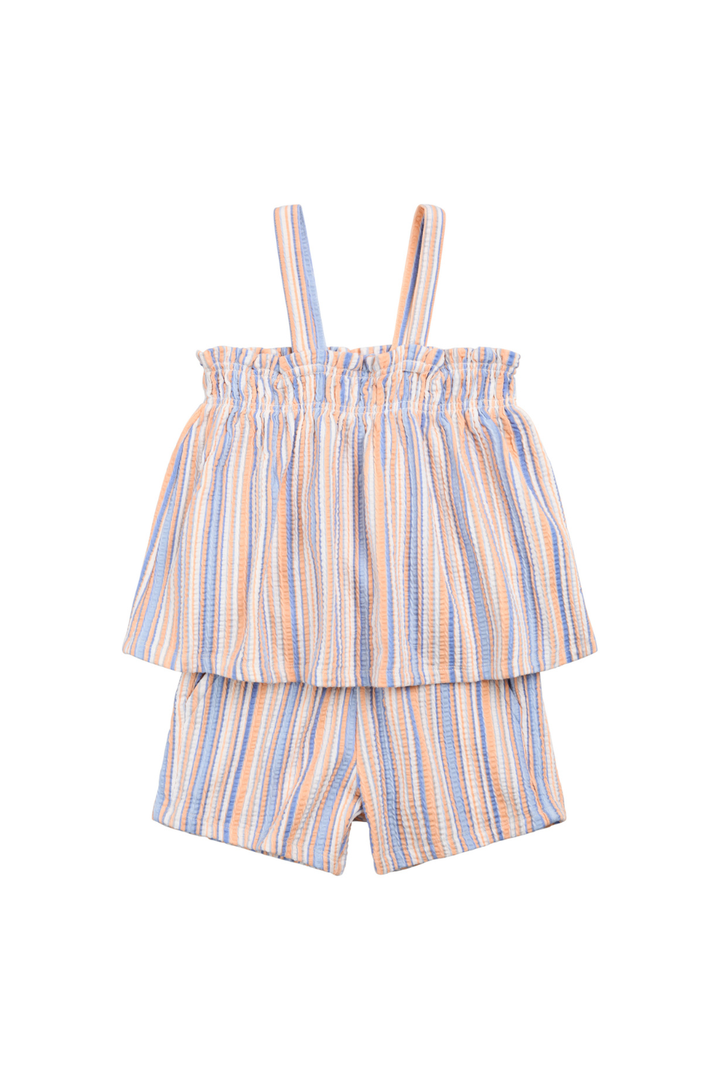 Striped Shorts - Hot Peppers Clothing