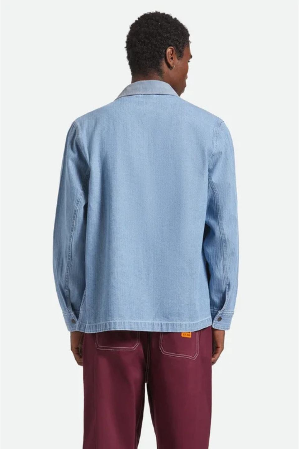 Herringbone Denim Chore Coat