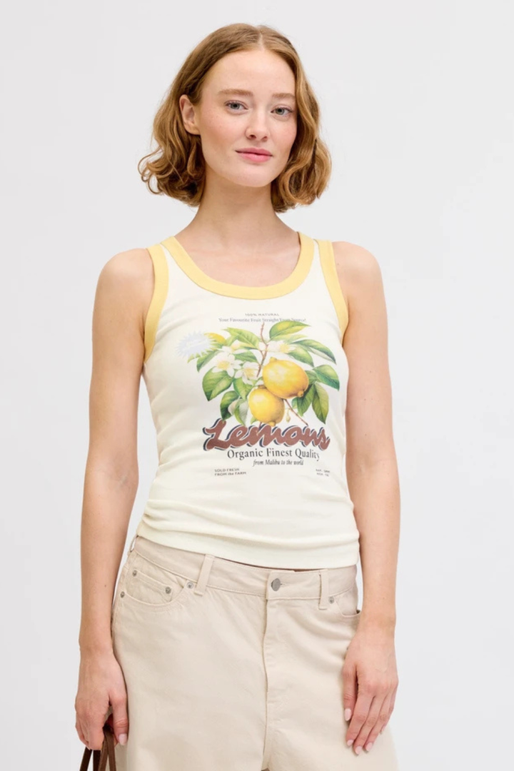 JJXX Hilda Tank Lemons JJXX