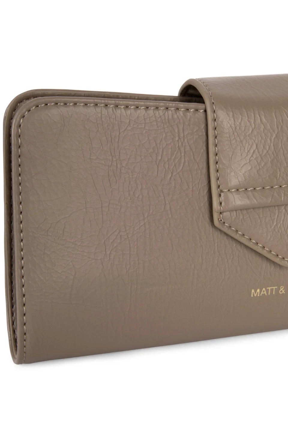 THEA Vegan Wallet in Sepia