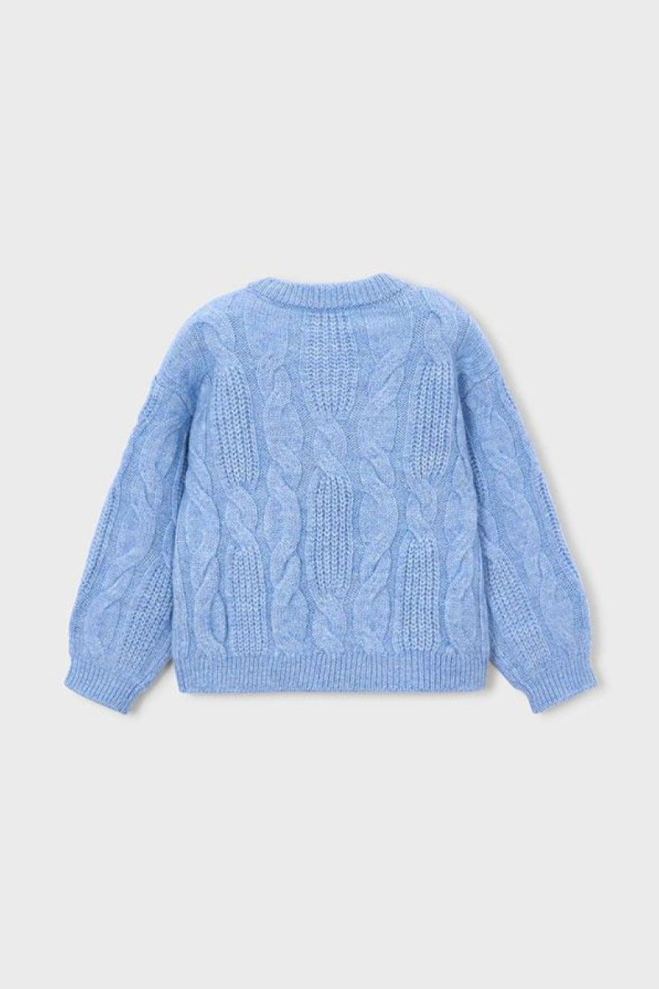 Mayoral Girl Flower Applique Sweater