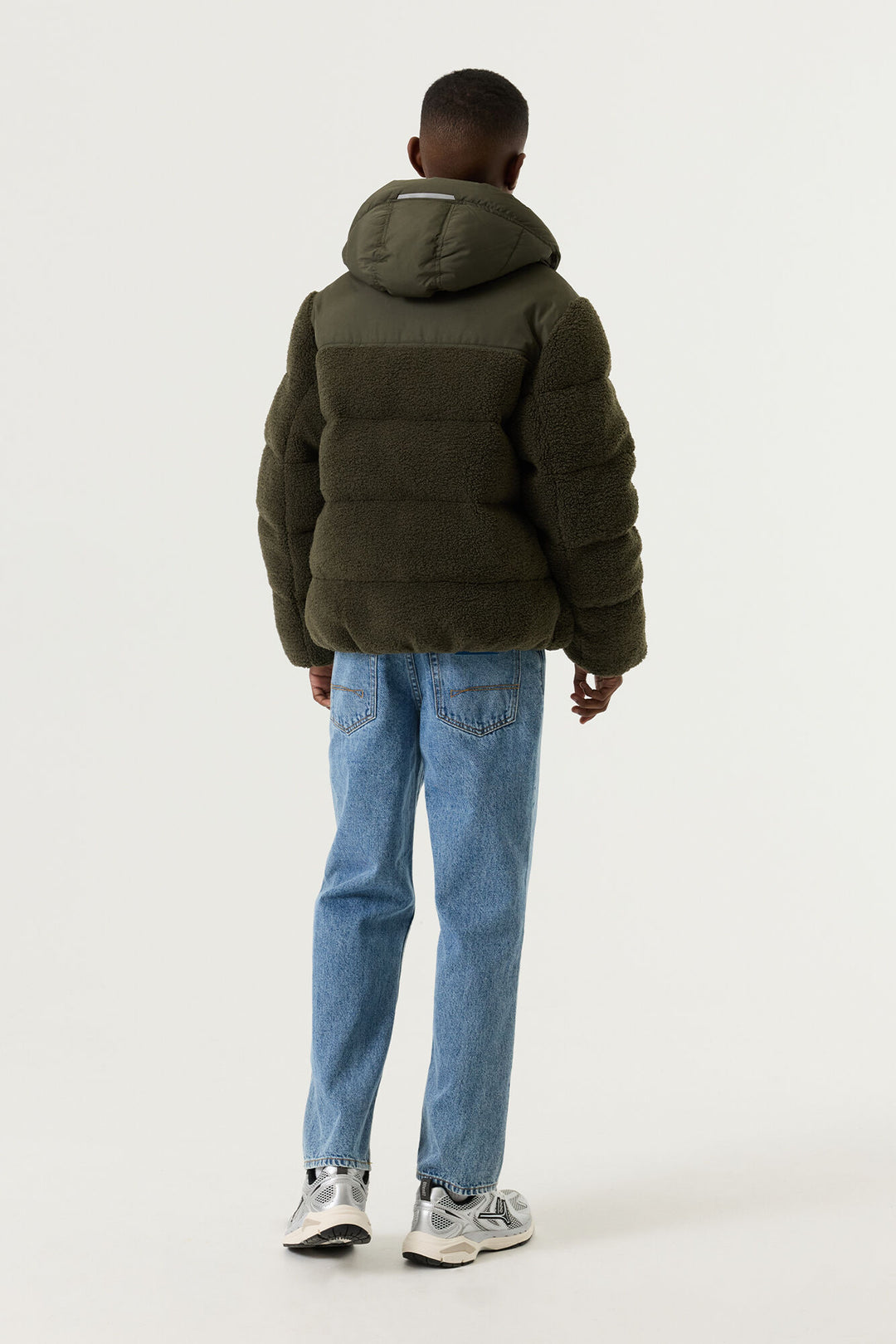 GARCIA Green puffer jacket