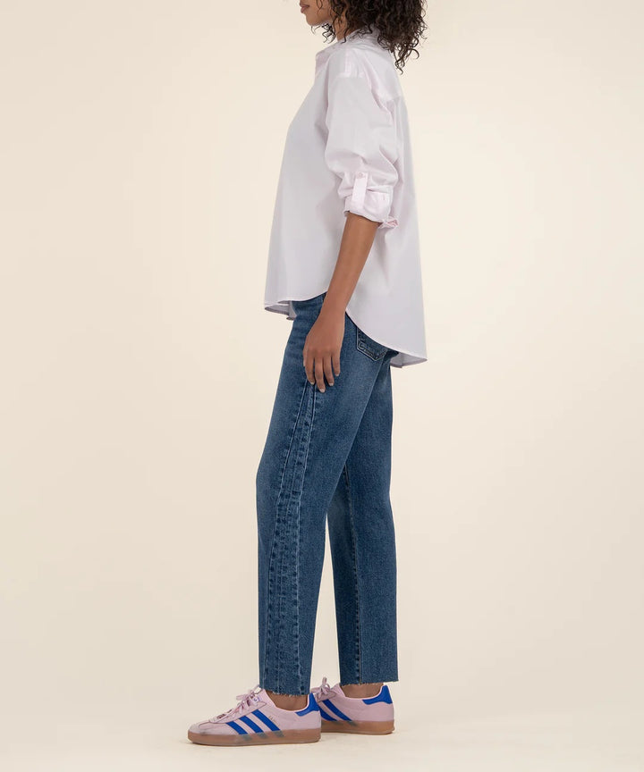 Ashley High Rise Barrel Leg