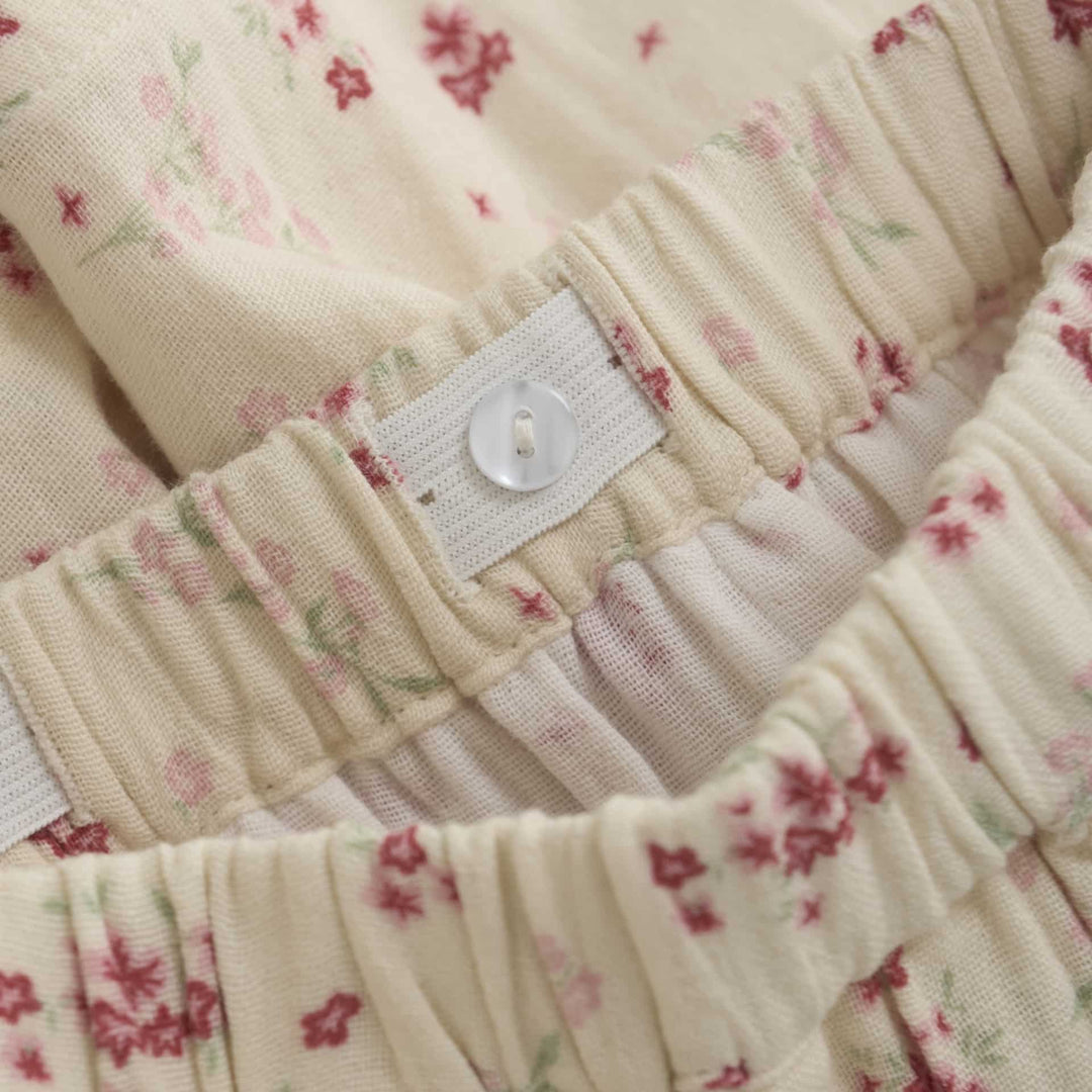 Organic Cotton Floral Woven Skirt