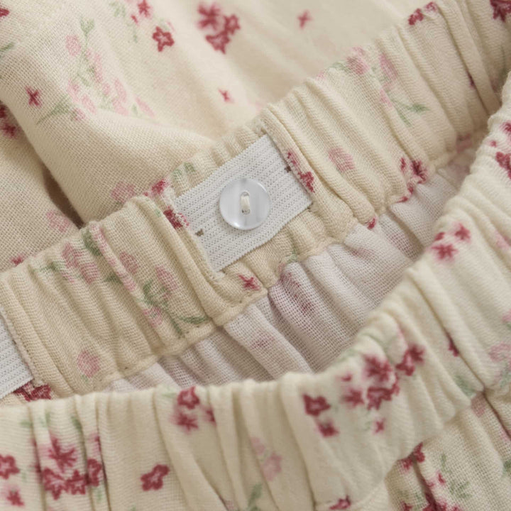 Organic Cotton Floral Woven Skirt