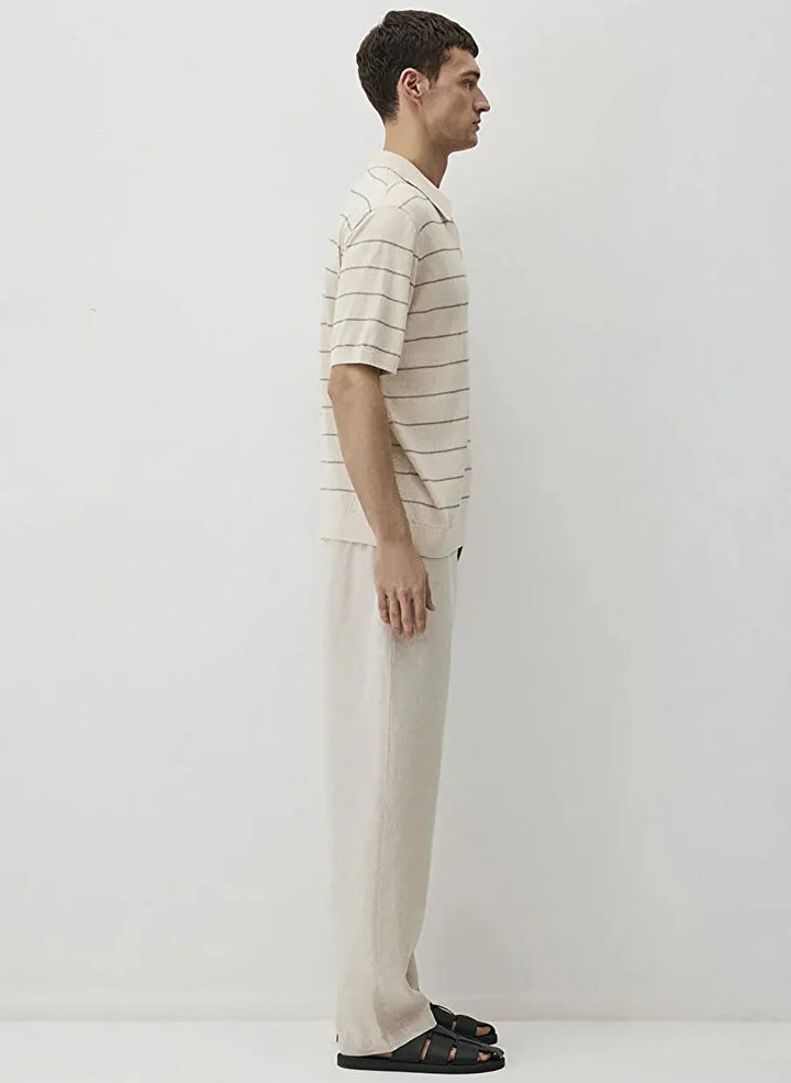 Short Sleeve Polo Sweater
