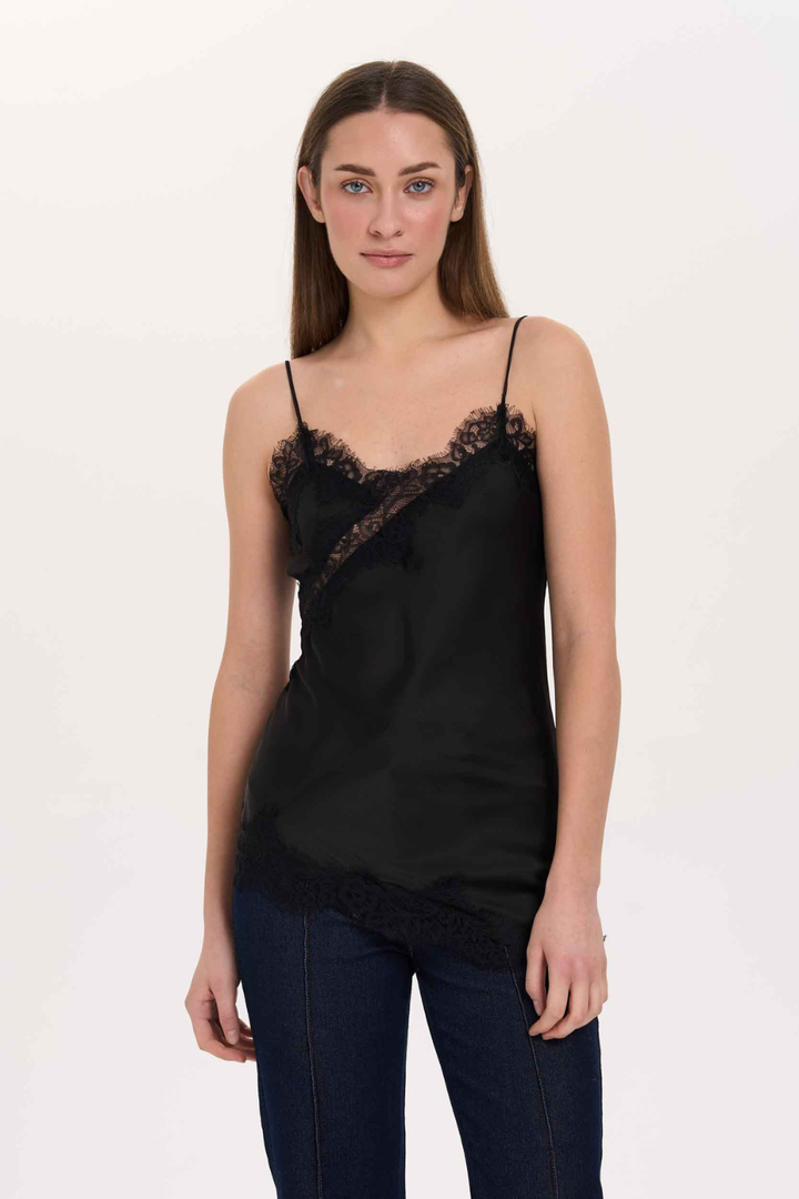 24COLOURS Alden Lace-Trim Cami
