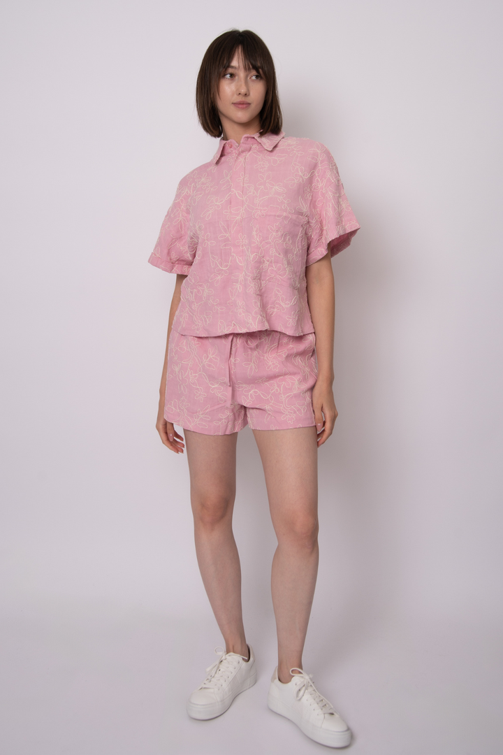 Rd Style Marla Pink Drawstring Shorts Rd Style