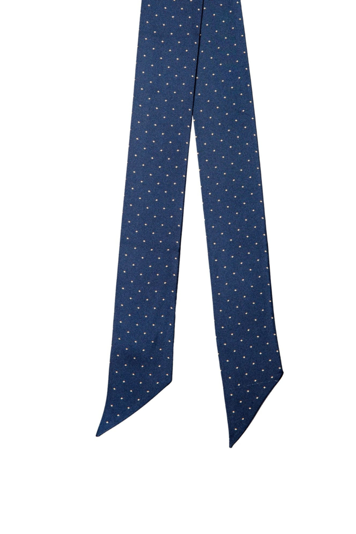 Palm Palm Dahlia Silk Neck Tie Scarf