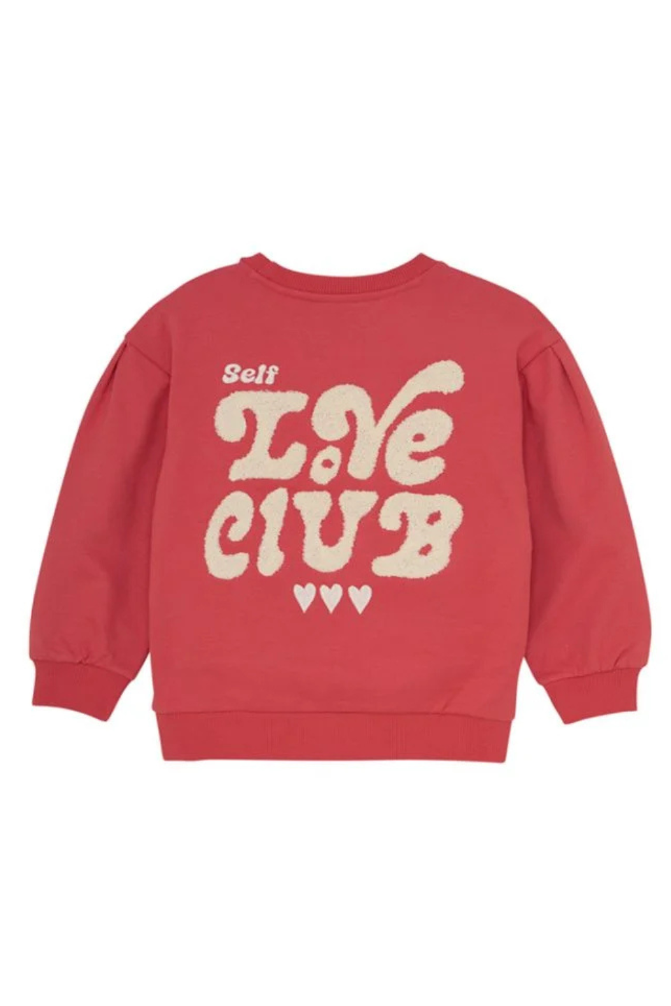 Brushed Self Love Print Sweater