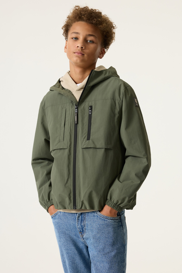 Dark green jacket