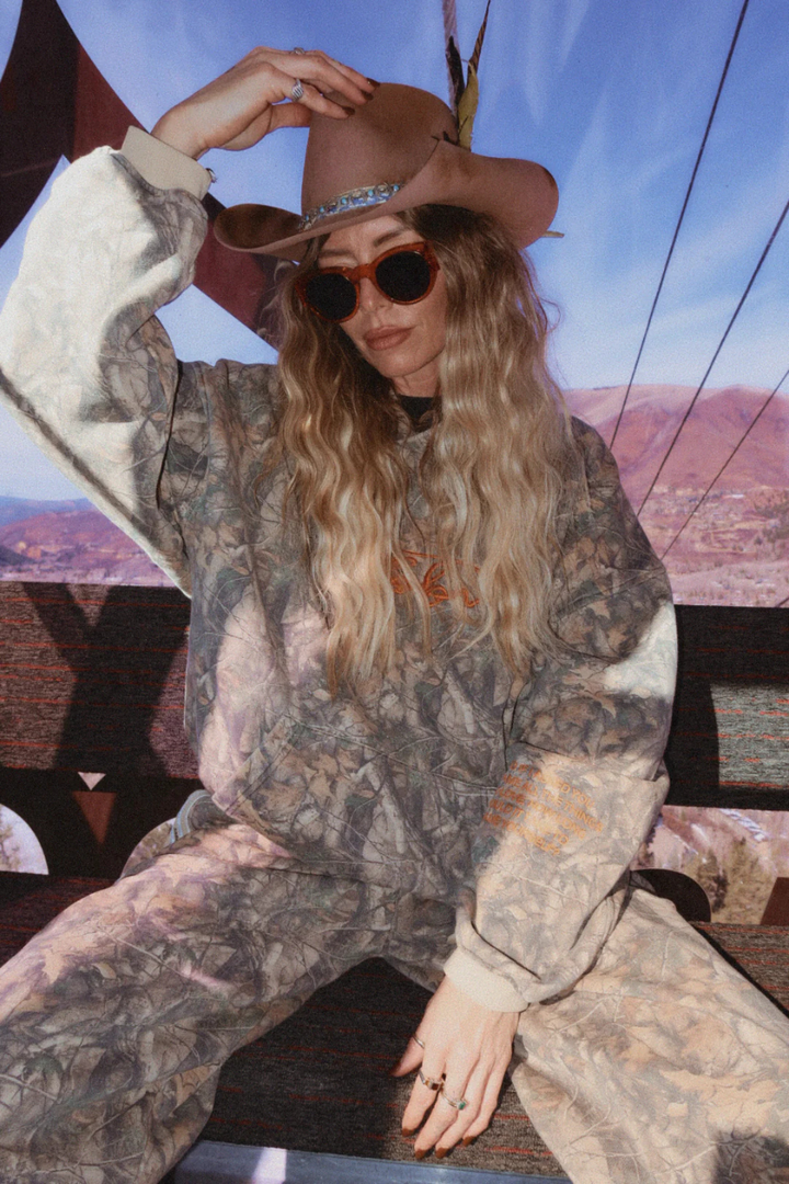 SABBI THE NAME YOURSELF TREE CAMO HOODIE SABBI