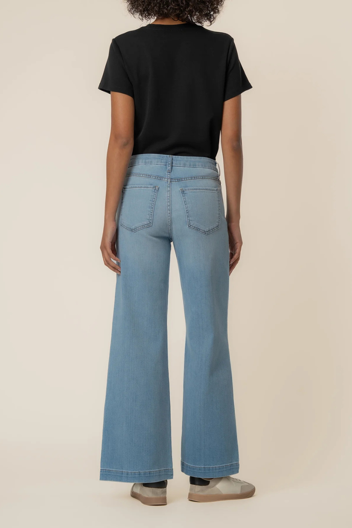 Kut From The Kloth Meg High Rise Wide Leg - Hot Peppers Clothing
