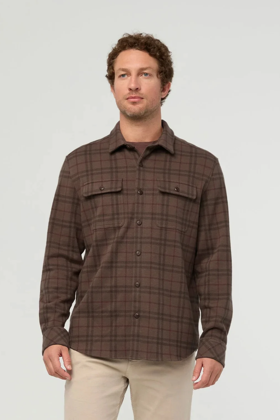 DU/ER Performance Flannel Overshirt