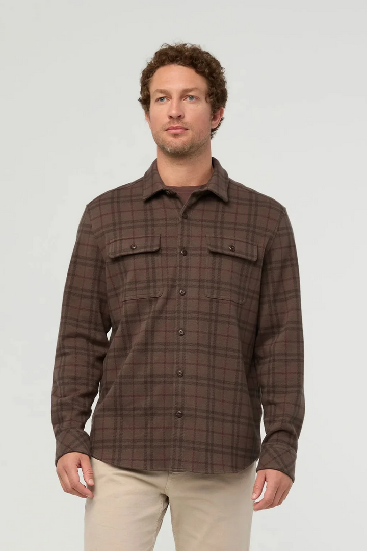 DU/ER Performance Flannel Overshirt