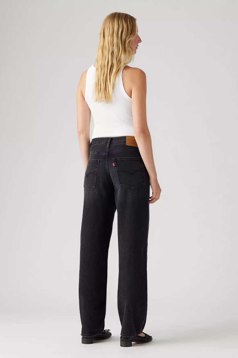 Baggy Dad Jeans in Shrink Up